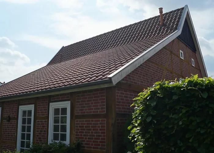Charmantes Fachwerkhaus Im Gruenen بيت للعطل